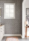 Dazzling Diamond Sisal Grasscloth Grey Wallpaper thumbnail 1