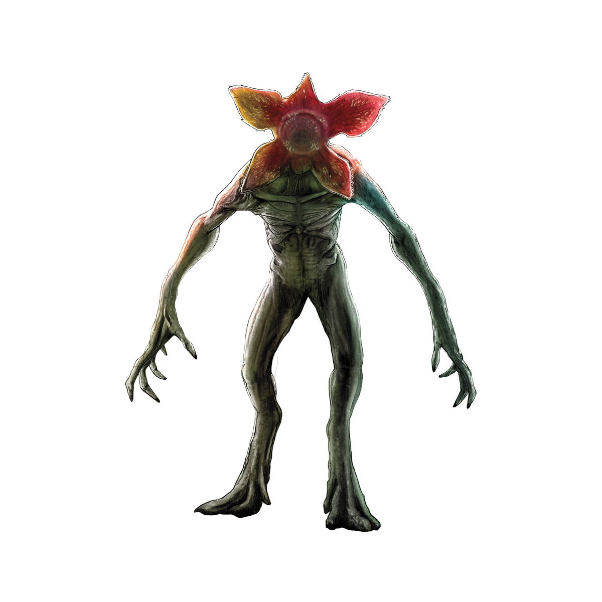 Netflix Stranger Things Demogorgon Peel & Stick Giant Wall Decal, by York Wall, 3' length x 8.62" width x 0.02" depth