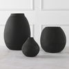 Hearth Matte Black Vases, Set/3 thumbnail 4