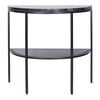 Aurora Side Table Black Marble thumbnail 0
