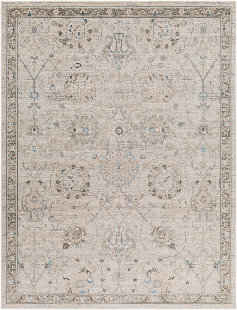 Impulse Machine Woven Rug, by Surya, 1'3.75" length x 1'3.75" width