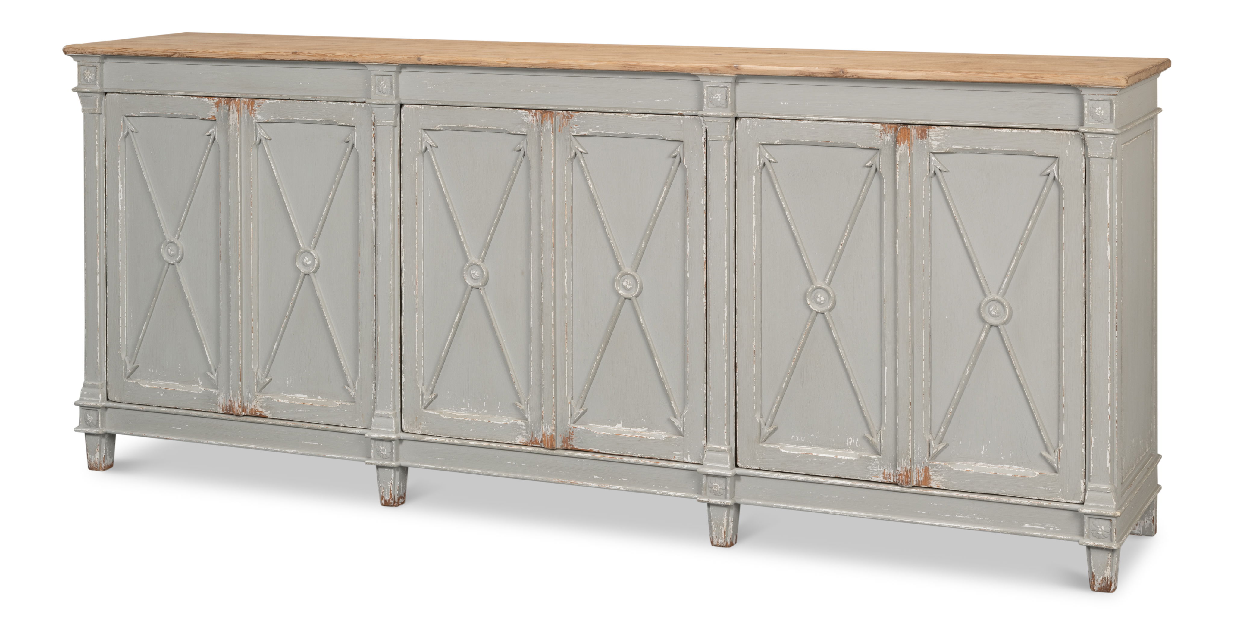 Marksman Sideboard,Antique Muted Grey large image 