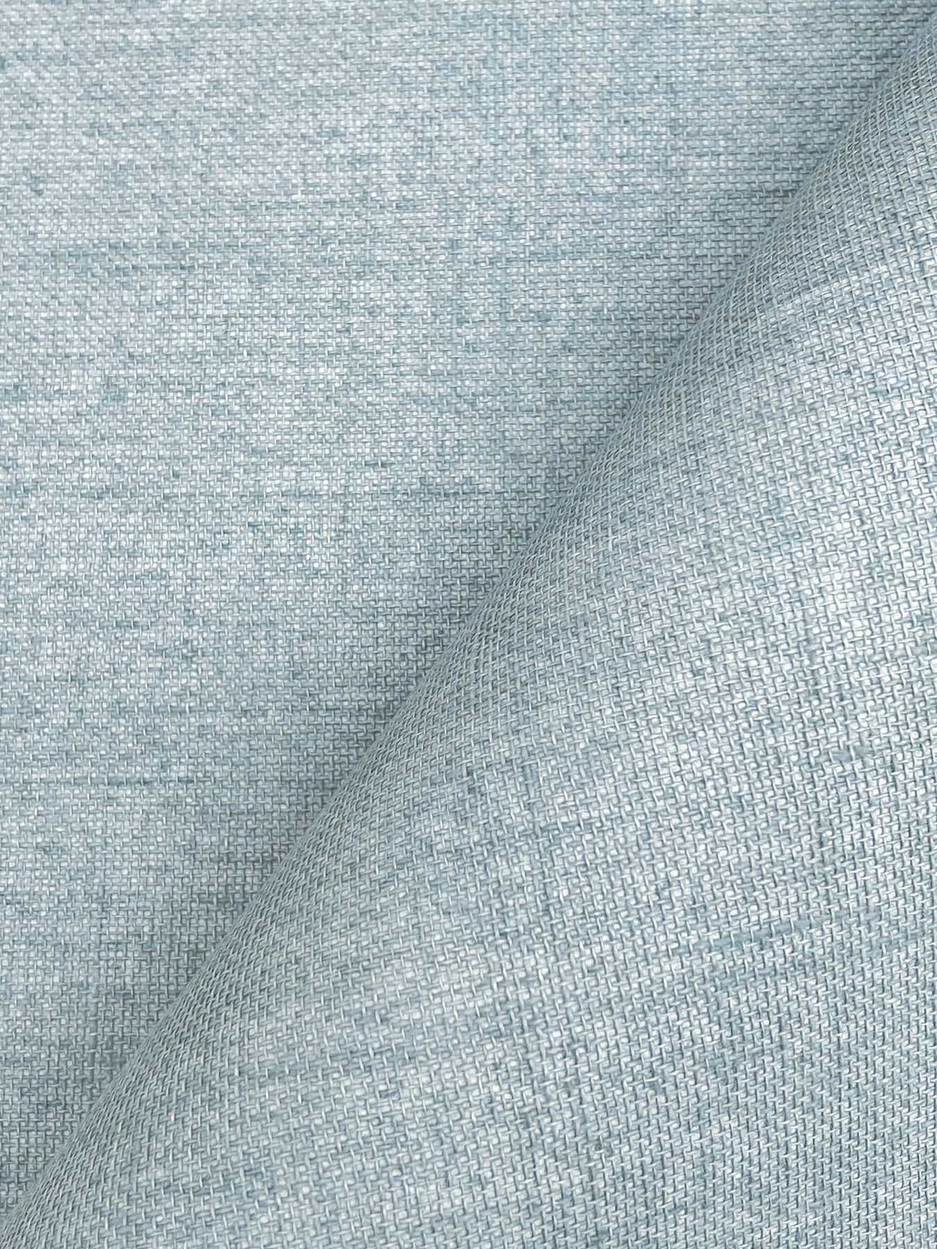 Woven Linen Sky Blue Wallpaper large image 