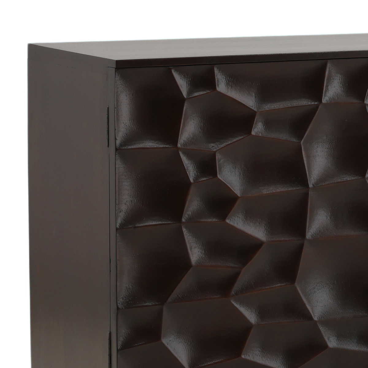 Tavian Sideboard Brown, Sideboards & Buffet by Dovetail, 68.5" width x 32.5" height x 18.25" depth View 7