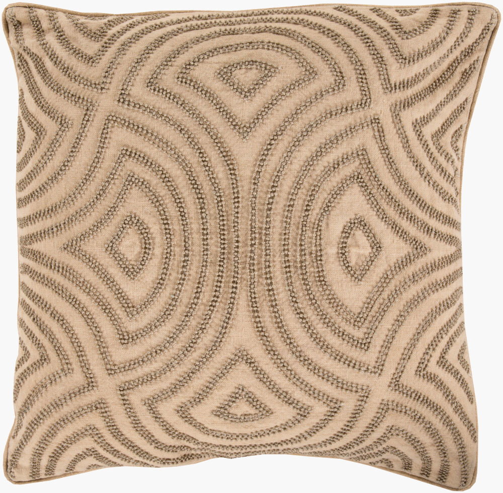 Skinny Dip Accent Pillow, Decorative Pillow by Surya, 22" length x 22" width