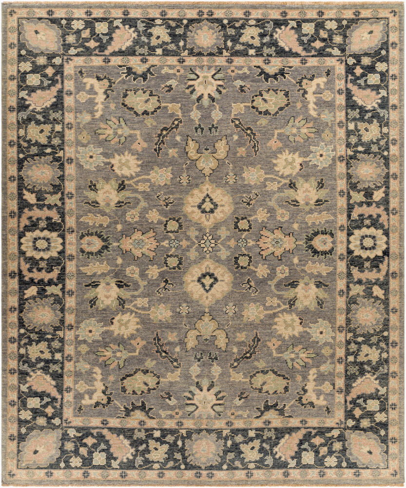 Reign Handmade Rug, by Surya, 1'6" length x 1'6" width