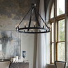 Marlow 12 Light Circle Chandelier, by Uttermost, 3'4.25" width x 2'10.75" height x 3'4.25" diameter thumbnail 2