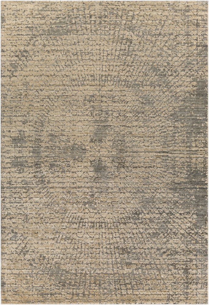 Lucknow Handmade Rug, by Surya, 9' length x 6' width