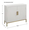 Front Range White 2 Door Cabinet, Cabinets & Chest by Uttermost, 40.25" width x 34" height x 13" depth thumbnail 3