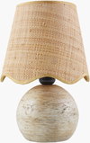 Lomba Accent Table Lamp, by Surya, 8" width x 12" height thumbnail