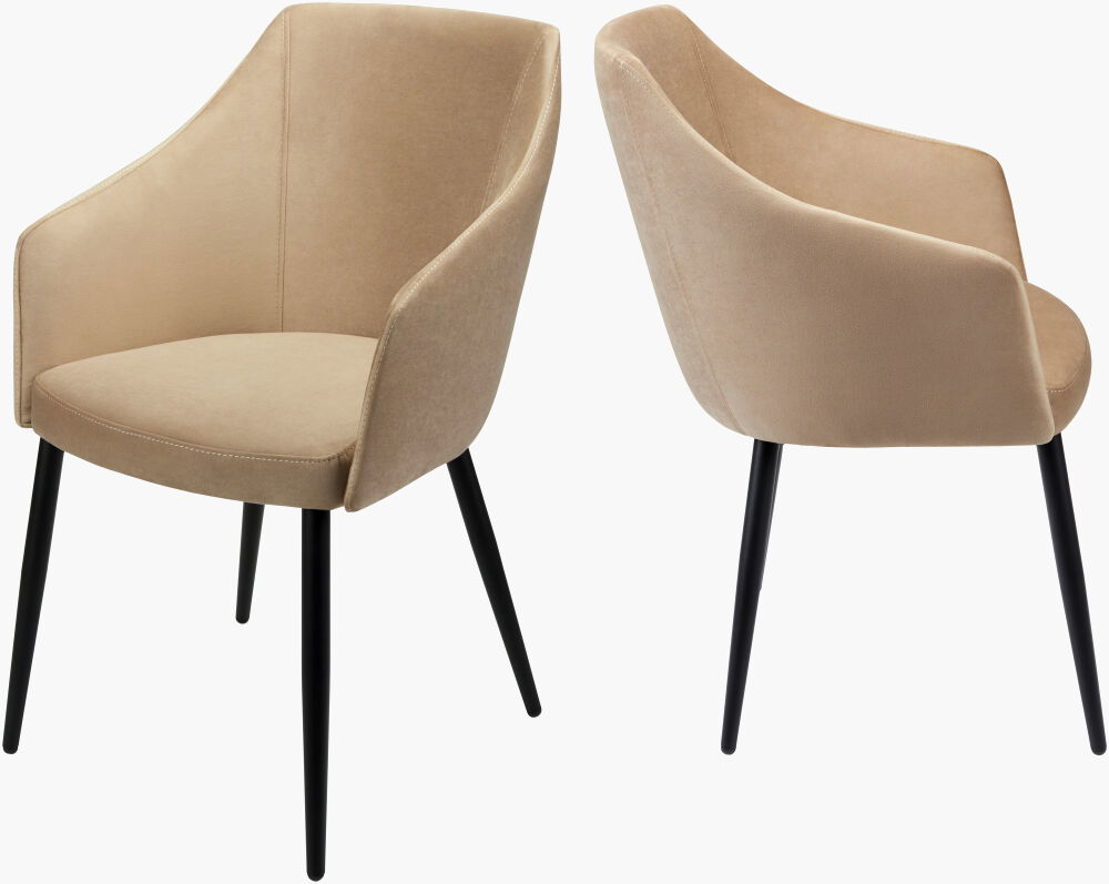 Milford Dining Chair, by Surya, 22" width x 34" height