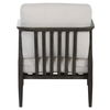 Brunei White Accent Chair, Furniture by Uttermost, 28.25" width x 32.5" height x 33.5" depth thumbnail 8