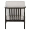 Brunei White Accent Chair, by Uttermost, 28.25" width x 32.5" height x 33.5" depth thumbnail 8