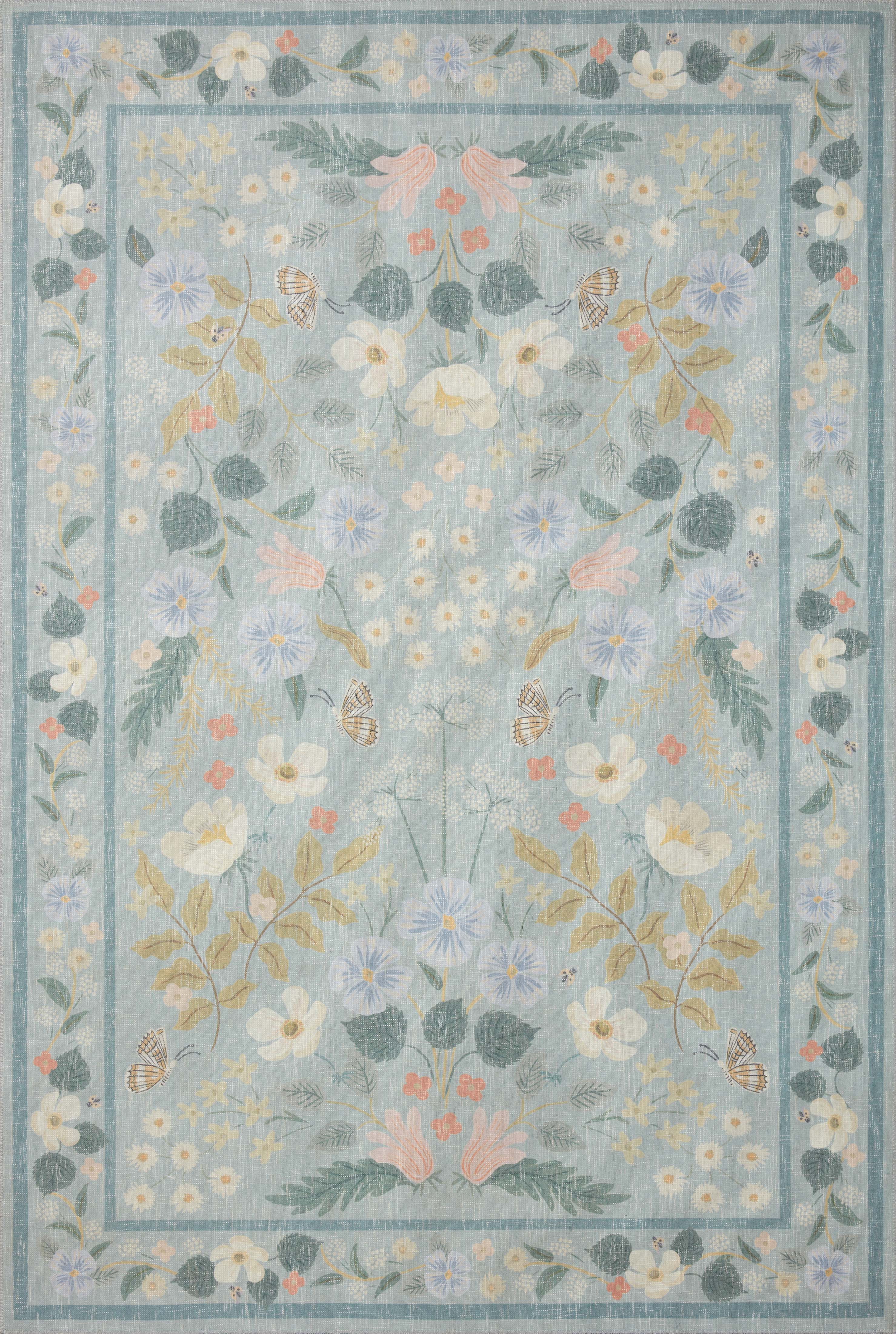 Rifle Paper Co. x Loloi Cotswolds Rug large image 