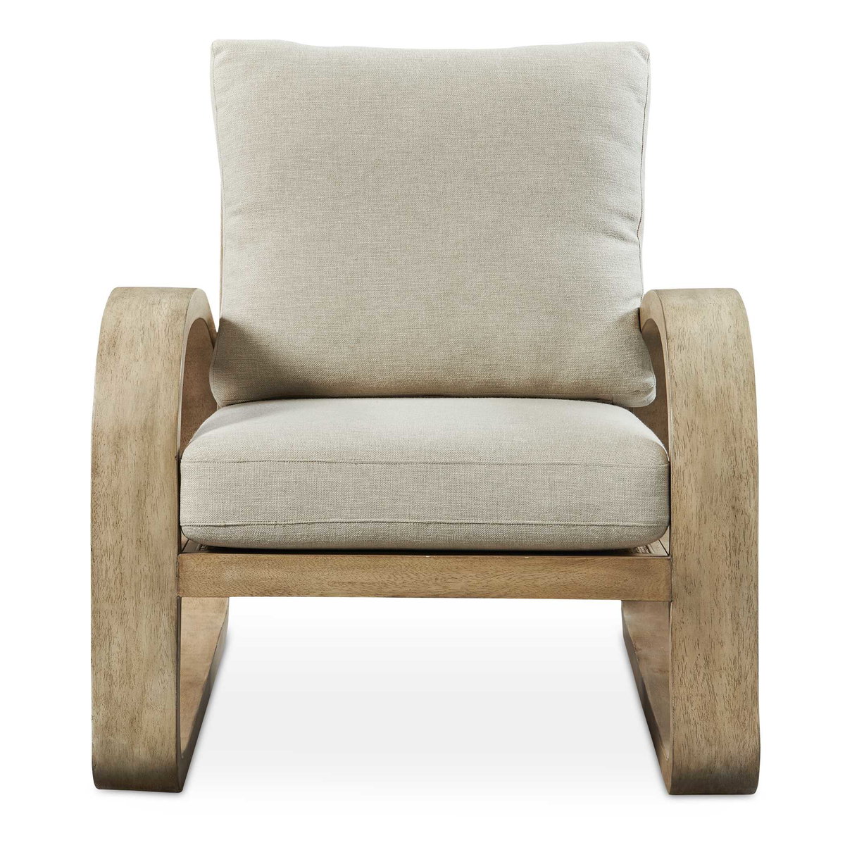 Barbora Wooden Accent Chair, by Uttermost, 30.5" width x 32" height x 37.5" depth View 1