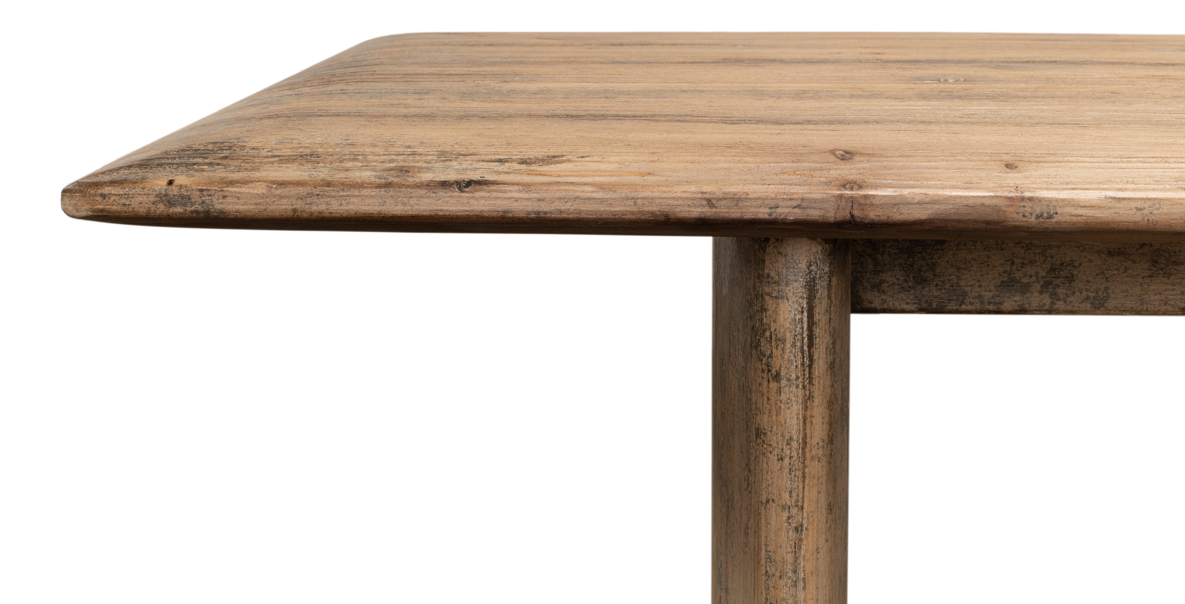 Andre Dining Table, Natural, by Sarreid, 79" length x 31" width x 31" height View 8