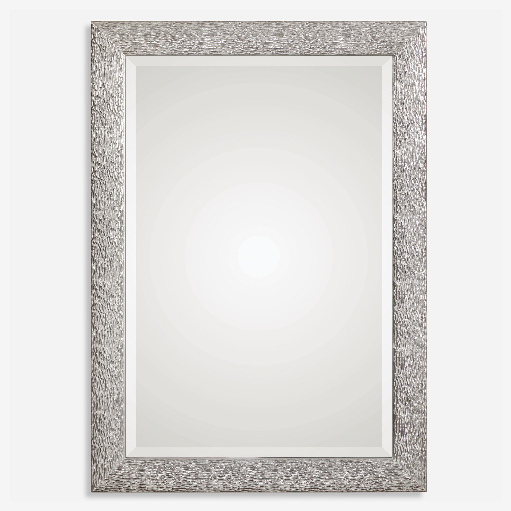 Mossley Metallic Silver Mirror large image 