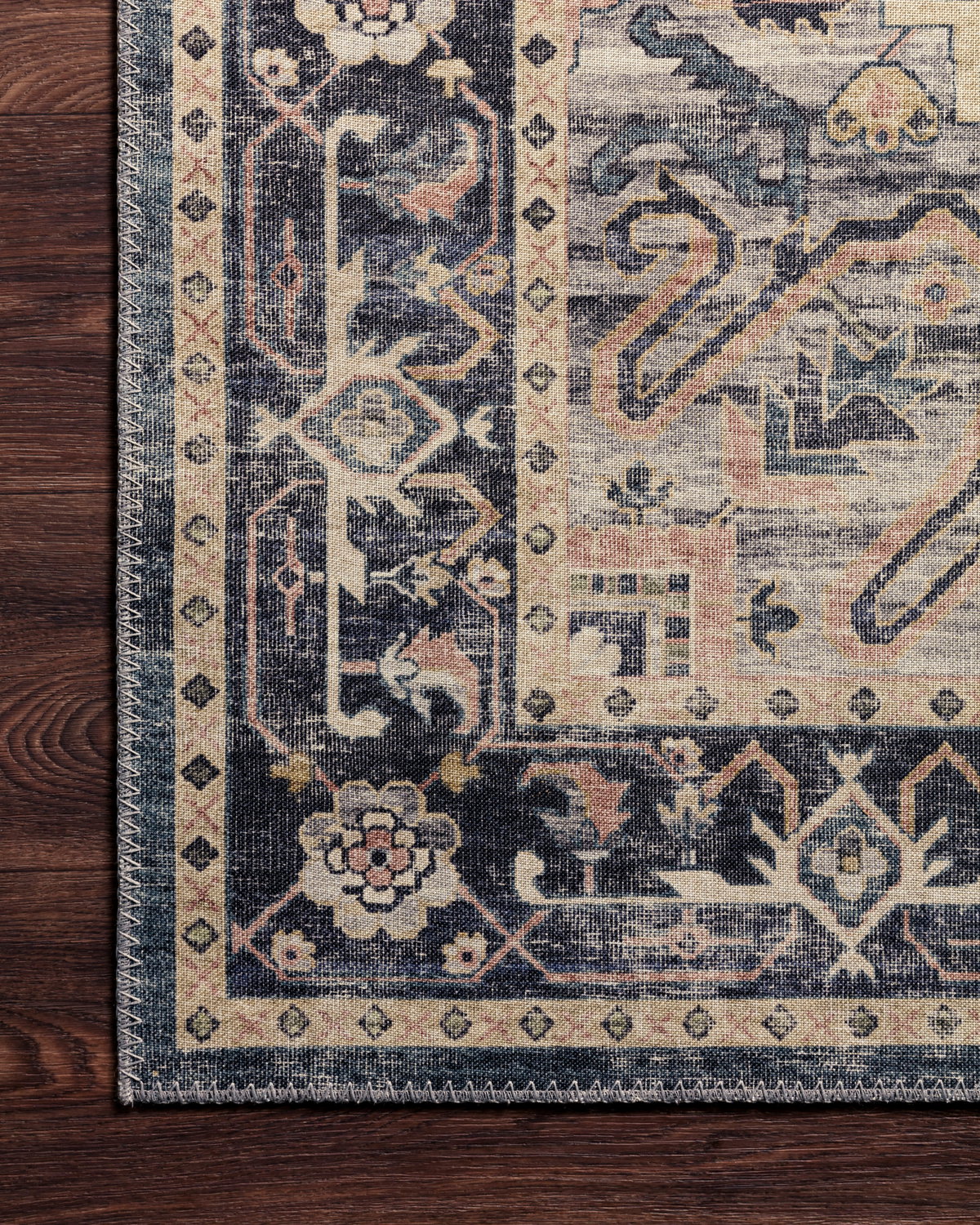 Loloi Hathaway Rug, 1'6" length x 1'6" width View 7