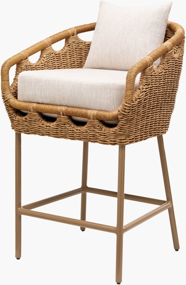 Marvella Bar Stool, Counter & Bar Stool by Surya, 24" width x 40" height