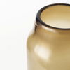 Amrita 4.8L x 4.8W x 16.0H Golden Brown Glass Vase thumbnail 6