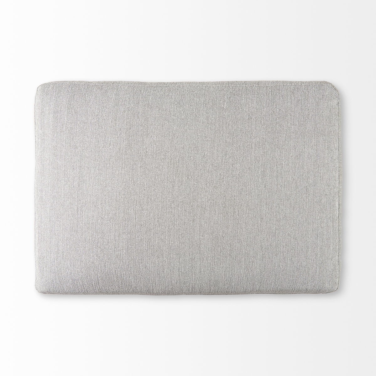 Valence  Light Gray 2/3 Ottoman Sectional Piece, Sectional Sofa by Mercana, 38.58" length x 25.98" width x 17.72" height View 6