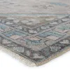 Santita Hand Knotted Wool Area Rug in Gray/Blue thumbnail 1
