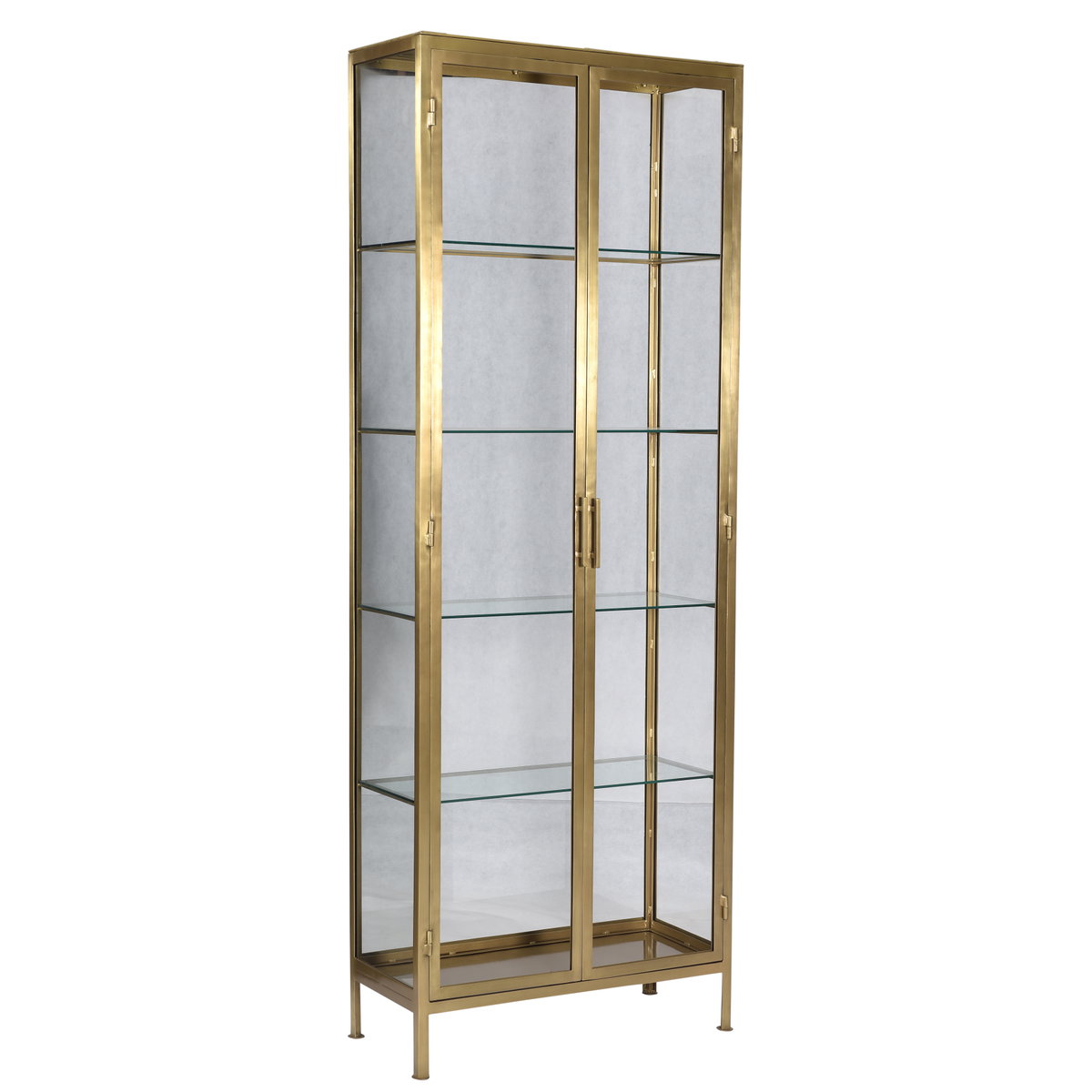 Arnel Cabinet, Cabinets & Sideboard by Dovetail, 32" width x 84" height x 13" depth View 1