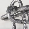 Wilhelm I (Small) 7L x 7W Silver Metal Link Decor Object thumbnail 5