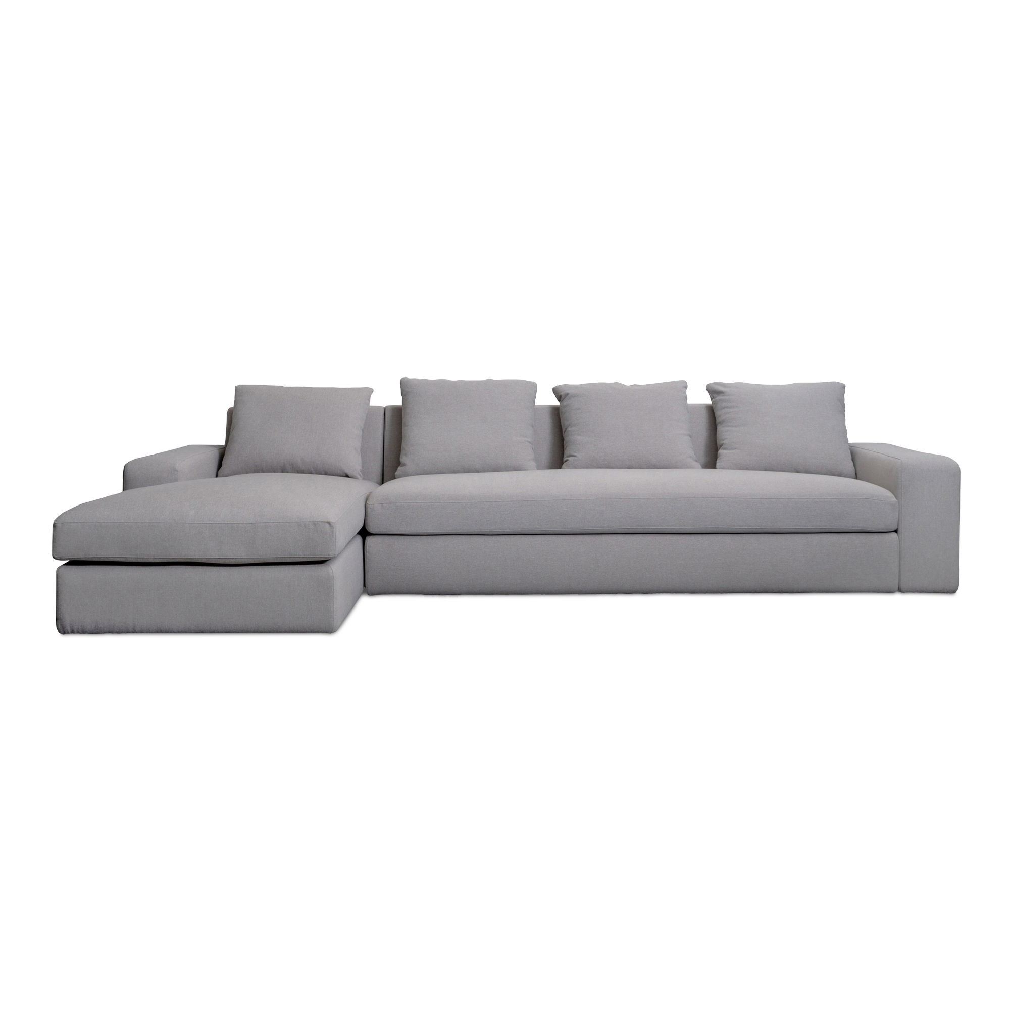 Thomas Left Sectional Grey large image 