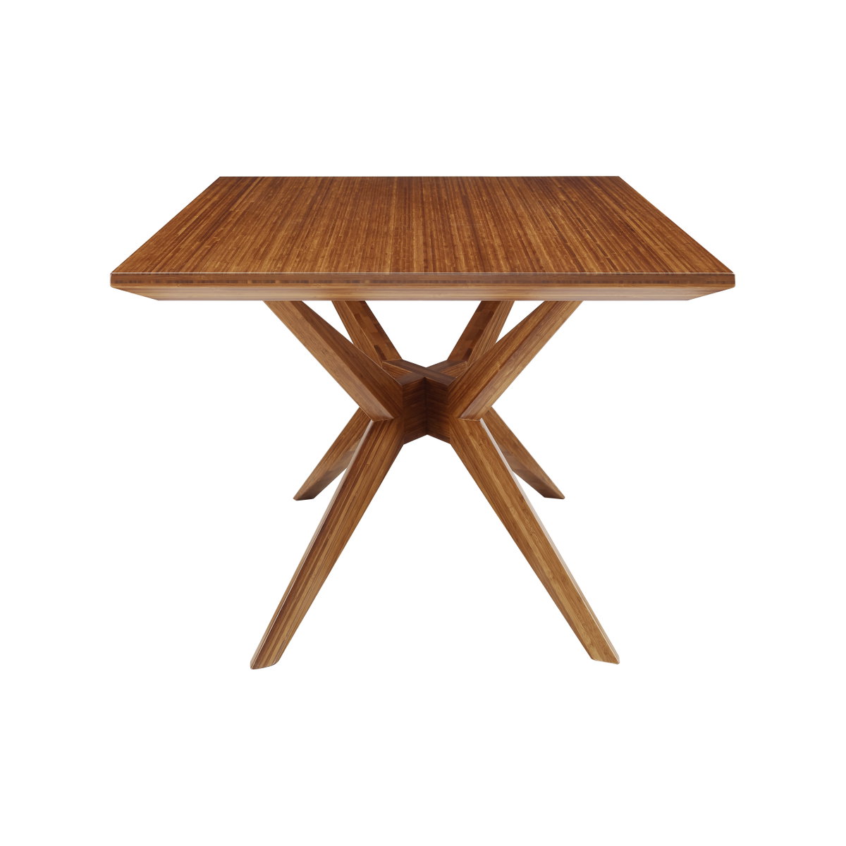 Sonoma Dining Table, Amber, by Greenington, 79.84" length x 40" width x 29.92" height View 4