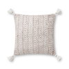 Loloi No Name Pillow, Decorative Pillow, 18" length x 18" width thumbnail 1