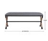 Braddock Striped Bench thumbnail 2