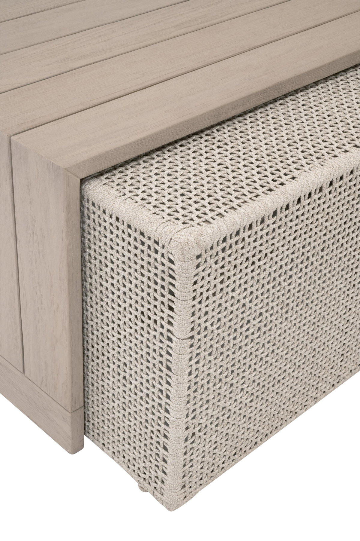 Rhode Outdoor Coffee Table, by Essentials for Living, 50" width x 18.5" height x 31" depth View 11