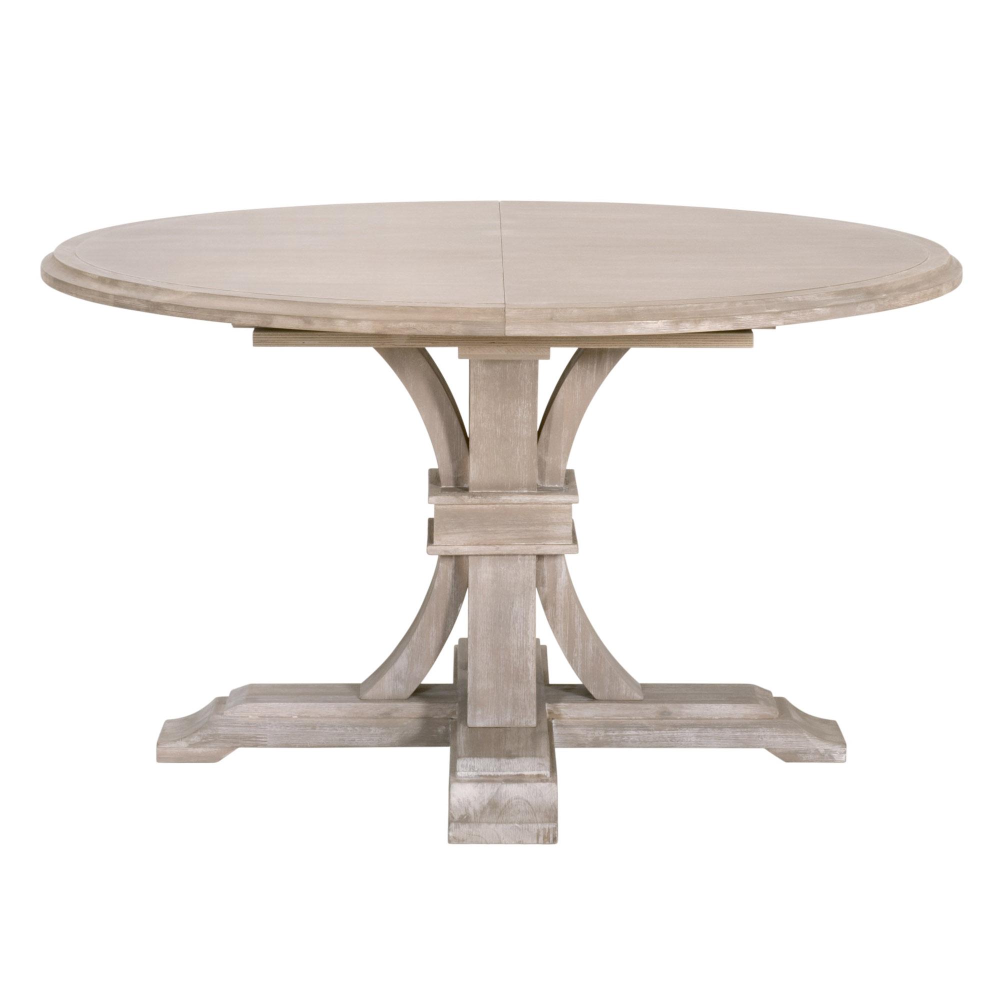 Devon 54' Round Extension Dining Table large image 