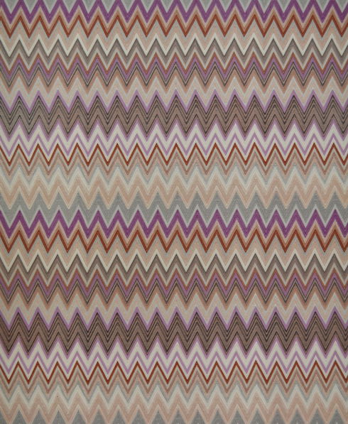 Zig Zag Multicolore Purple Wallpaper