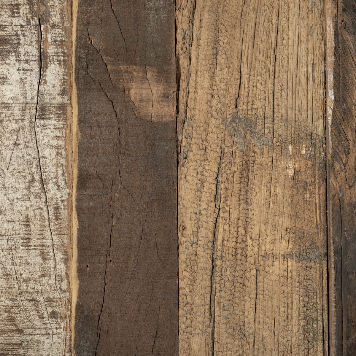 Carson (Small) 24L x 24W Brown Reclaimed Wood Tray, Decorative Tray by Mercana, 24" length x 24" width x 3" height View 3