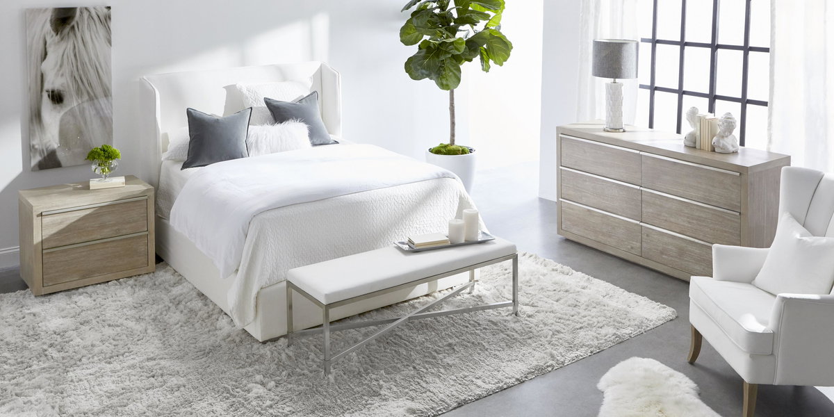 Stewart Cal King Bed, by Essentials for Living, 78" width x 54.5" height x 91" depth View 10