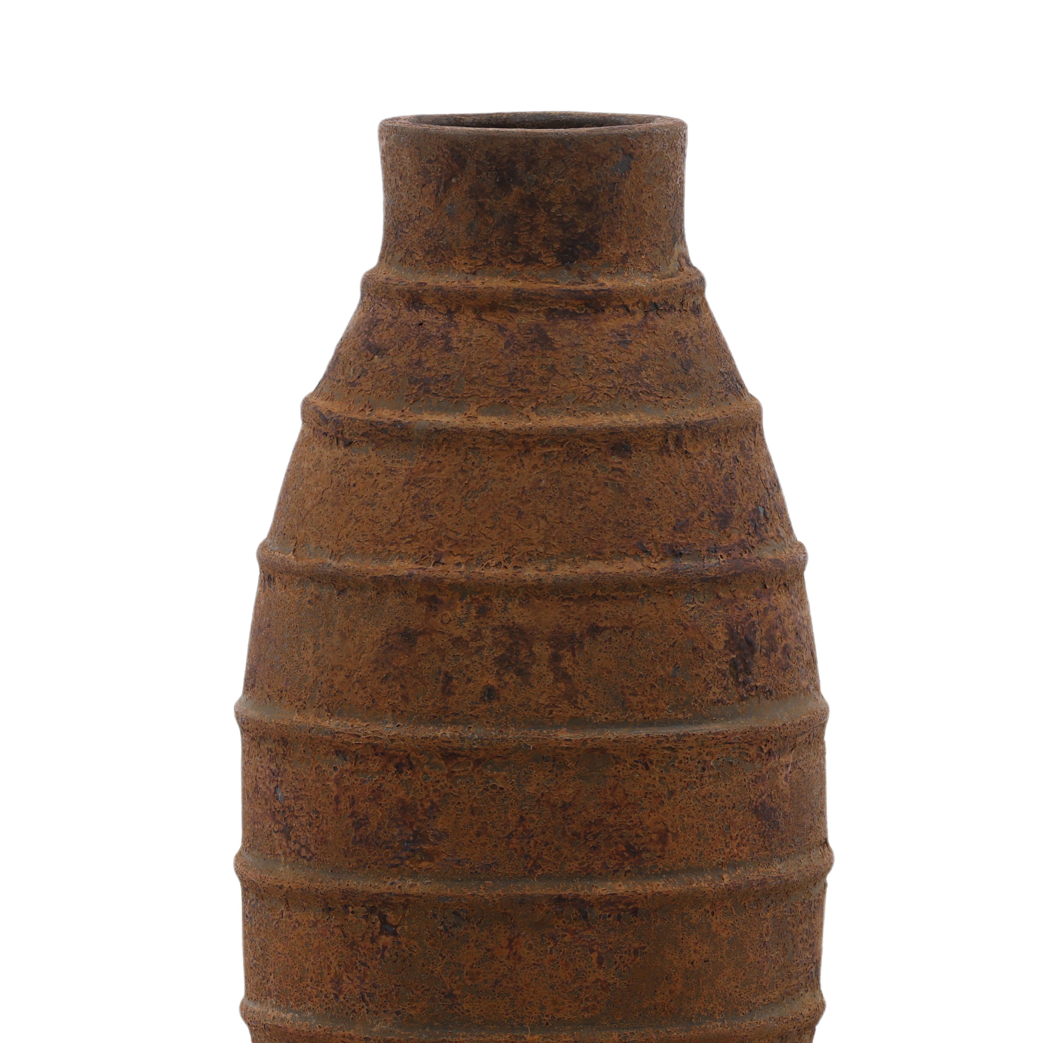 Riven Pot Small Rust large image 