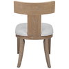 Idris Armless Chair Natural, Accent Chair by Uttermost, 20.5" width x 34" height x 23.25" depth thumbnail 7