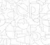 Robotics Grey Peel & Stick Wallpaper, by York Wall, 20' length x 2'3" width x 0.02" depth thumbnail