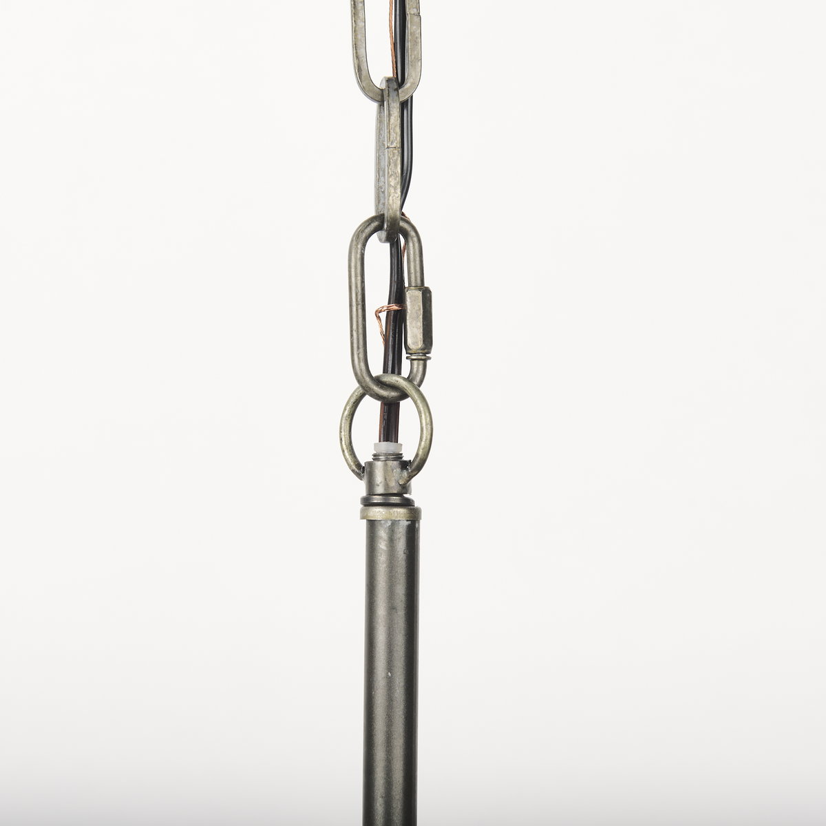 Kiley Warm Wood Basket Lantern Pendant Light, by Mercana, 15.75" length x 15.75" width x 37.2" height View 5