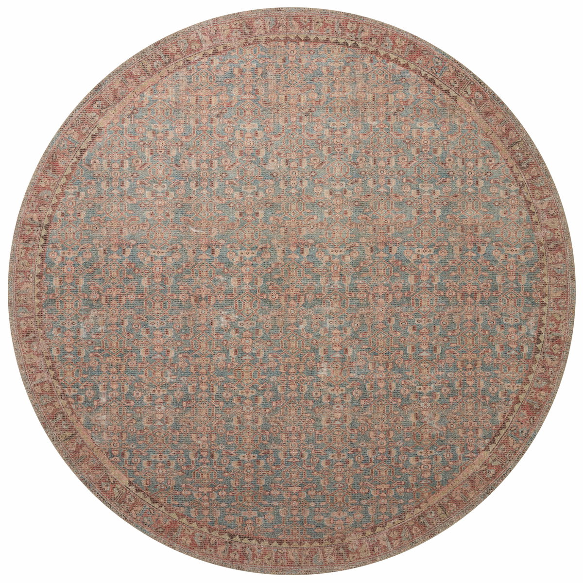 Angela Rose x Loloi Aubrey Rug, 2'6" length x 7'6" width View 7
