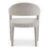 Martens Dining Chair Beige, by Moe's Home, 23.6" width x 31.9" height x 22.6" depth thumbnail 4