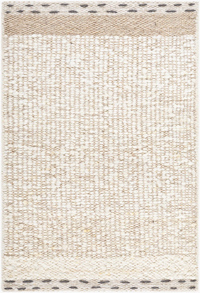 Sadie Handmade Rug, by Surya, 3' length x 2' width
