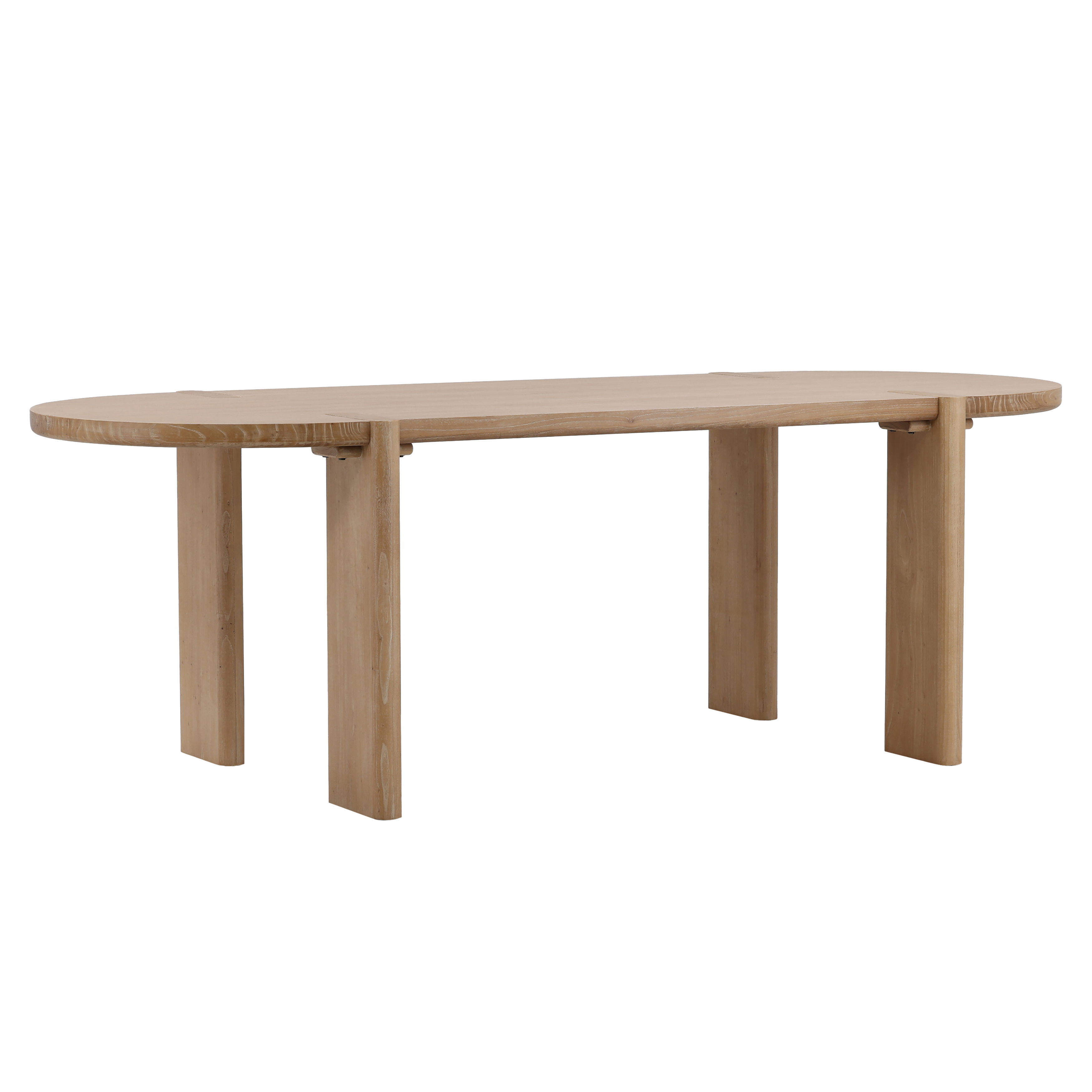 Prairie Dining Table Light Natural large image 