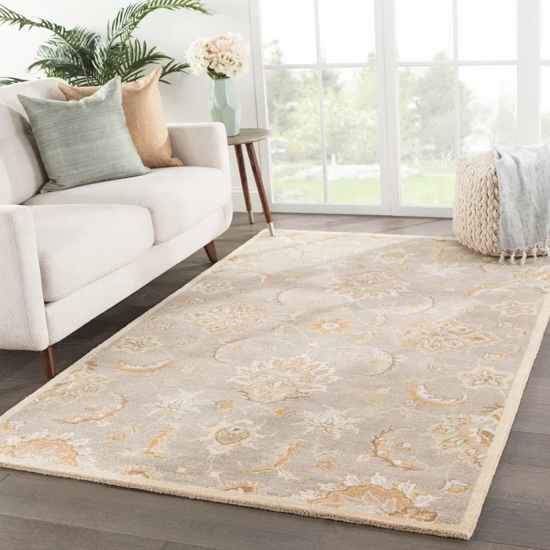 Mythos Gray/Tan Area Rug large image 