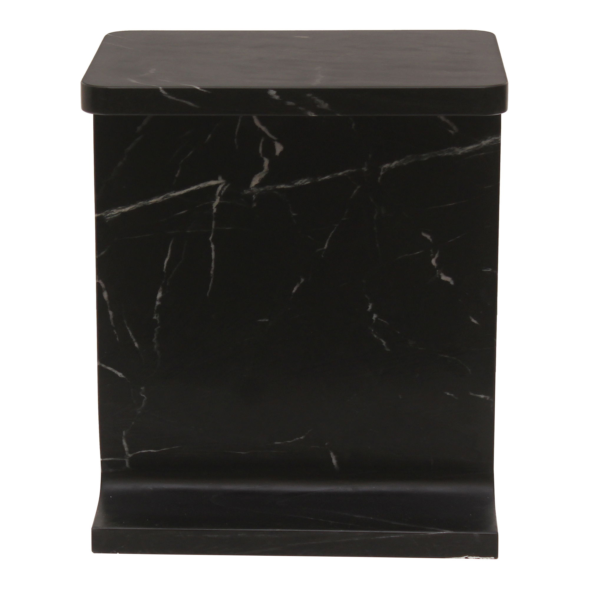 Tullia Accent Table Black, Side & End Table by Moe's Home, 15" width x 18" height x 12" depth View 1