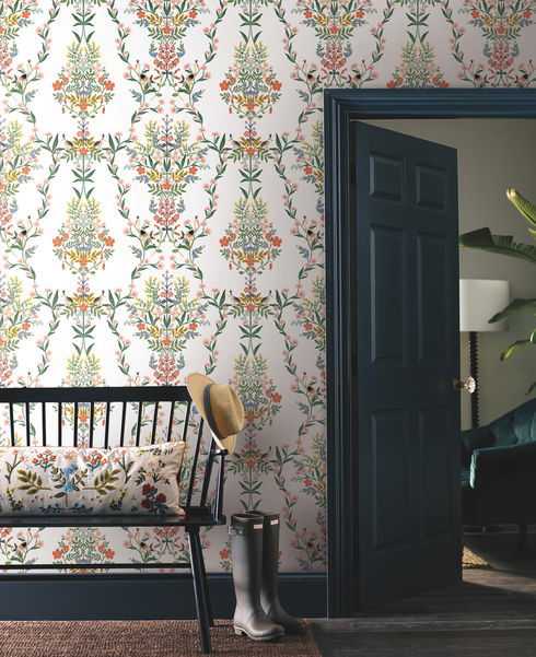 Luxembourg White Peel & Stick Wallpaper