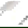 Quinn White & Silver Table Lamp thumbnail 4