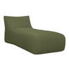 Lirio Outdoor Chaise Green, Chaise Lounges & Daybed by Moe's Home, 39" width x 31.5" height x 78" depth thumbnail 2